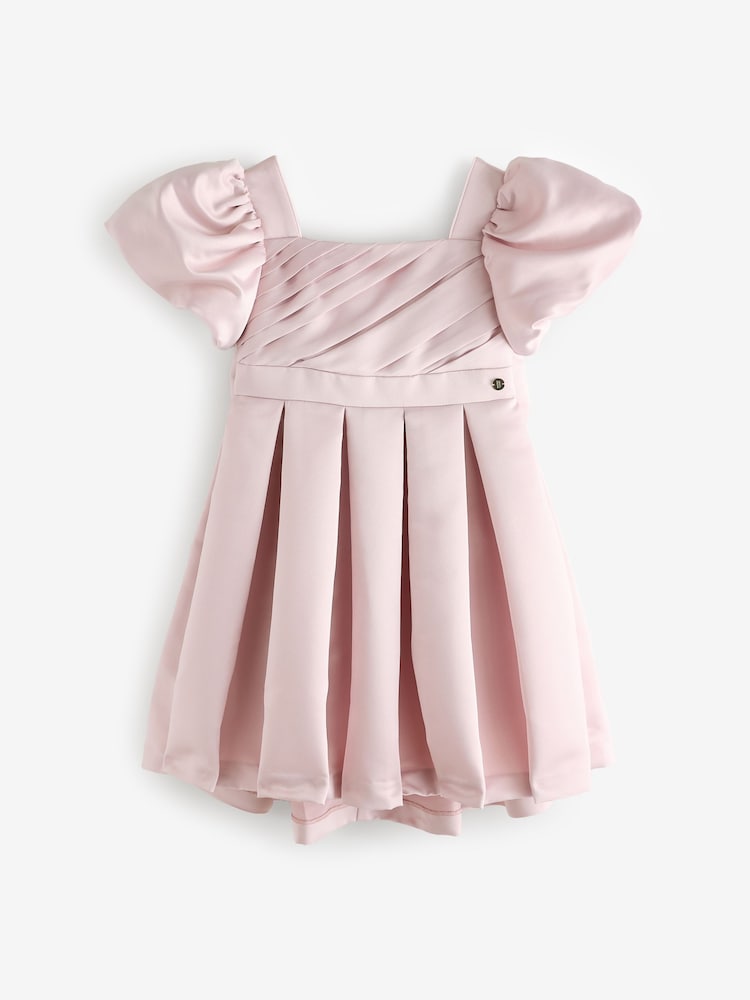 ted baker pink satin dress Ted Baker Women's Cowlneck Strap Dress - Pink - Size 0