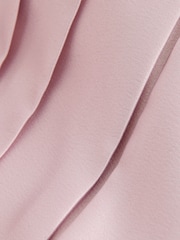Baker by Ted Baker Pink Satin Bow Back Occasion Dress - Image 9 of 11
