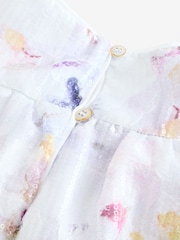 Baker by Ted Baker Multi Sequin Bubble Hem Puff Sleeve Dress - Image 10 of 10