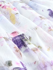Baker by Ted Baker Multi Sequin Bubble Hem Puff Sleeve Dress - Image 9 of 10