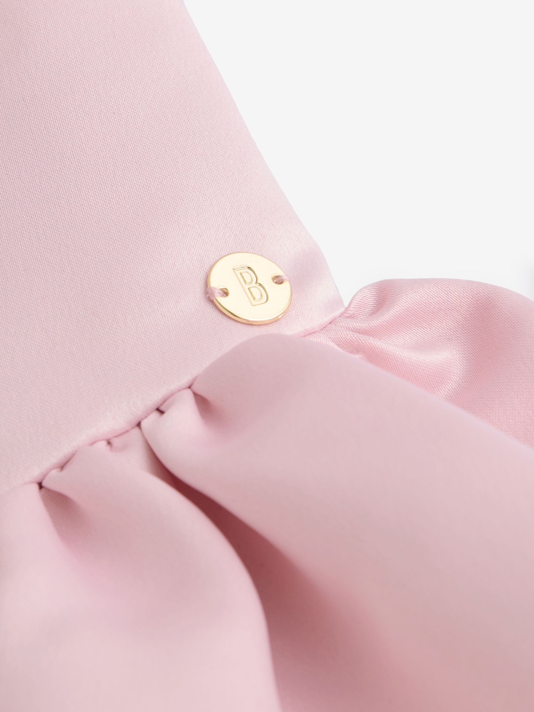 Robe Fille Ted Baker Best Rose Avec Corsage Fleur - Taille 2-3 Ans, Occasion Très Bon état