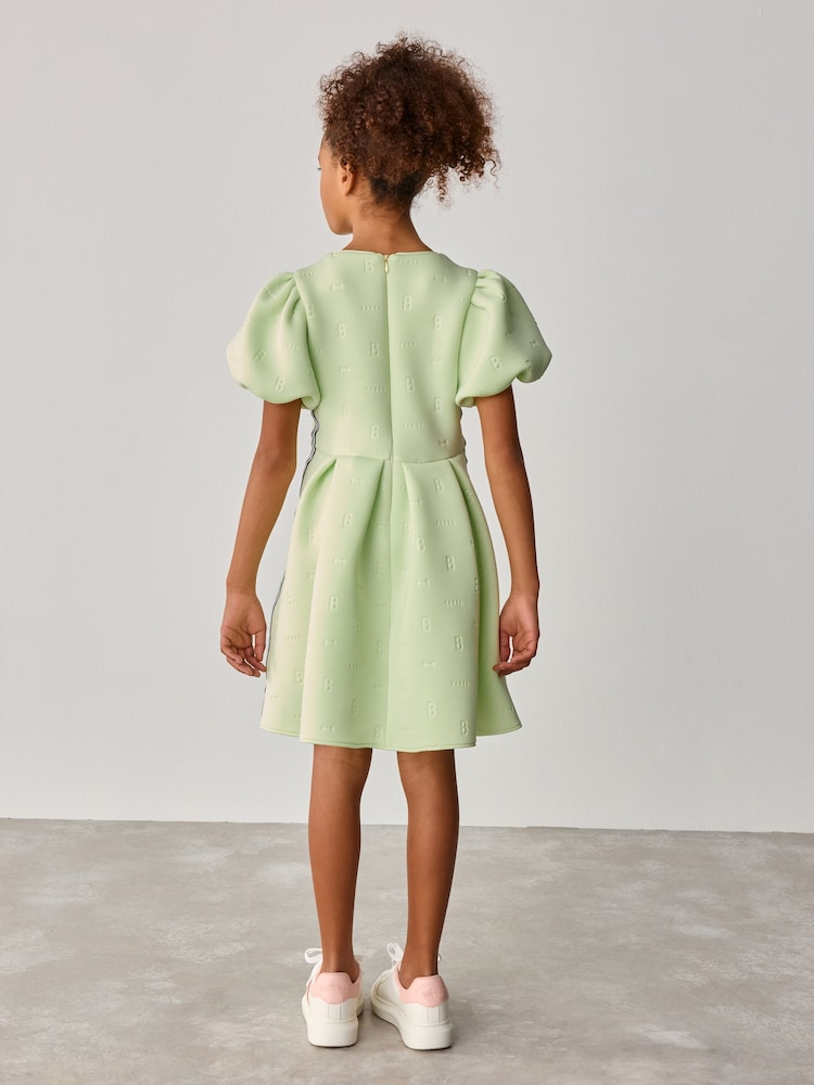 أخضر ليموني - فستان منقوش من Baker by Ted Baker - Image 3 of 5