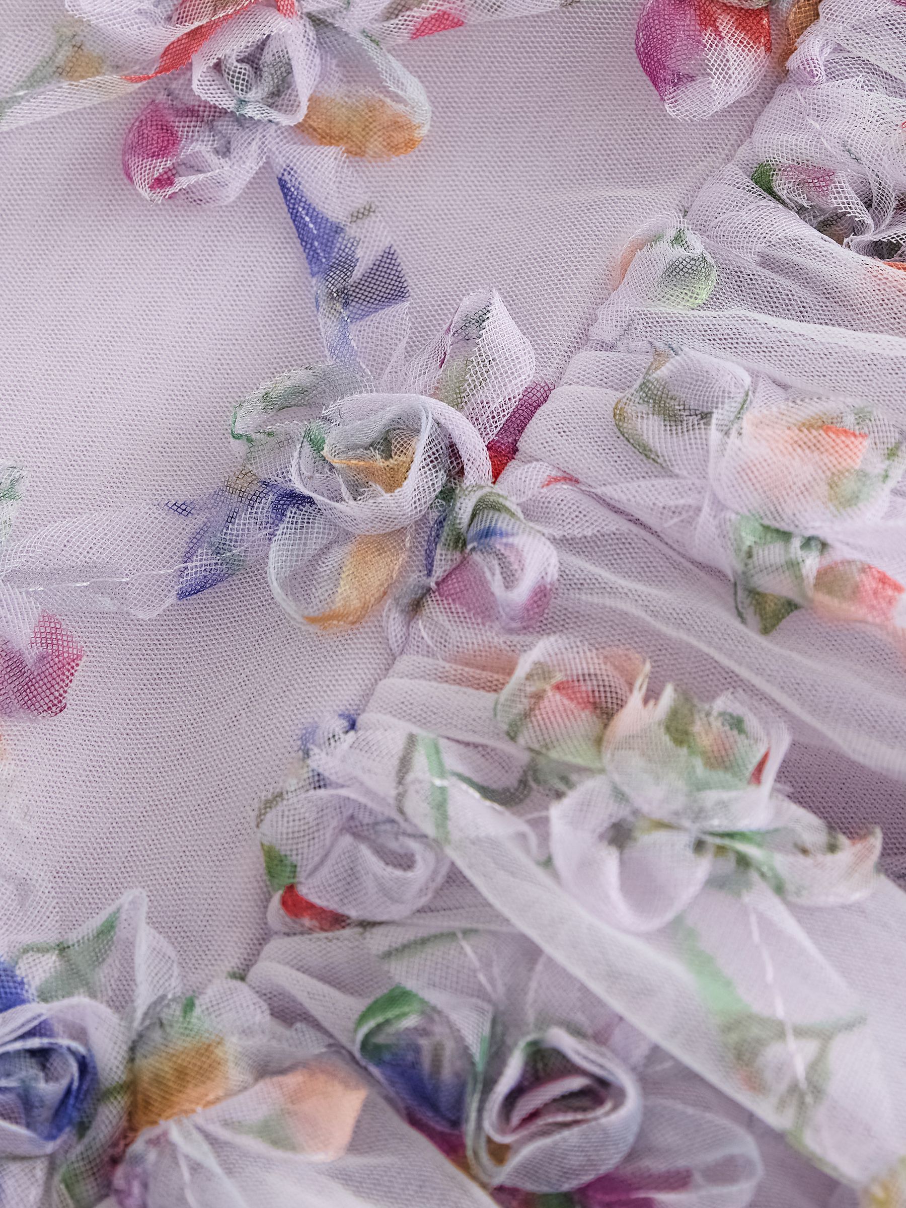 ted baker purple floral dress Ted Baker purple &grey silk floral dress sz 3 (M)