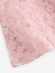 Baker by Ted Baker Pink All-Over Sequin Floral Pattern Dress - Image 14 of 14