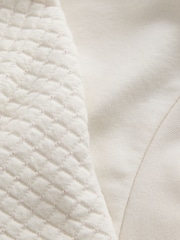 Baker by Ted Baker Cream Quilted Collar Detail Sweatshirt and Joggers Set - صورة 8 من 10