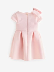 Rose pâle - Robe Baker by Ted Baker en néo-marine à nœud - Image 9 de 12