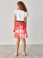 أحمر - فستان مورَّد على شكل طقم من Baker by Ted Baker - صورة 2 من 8