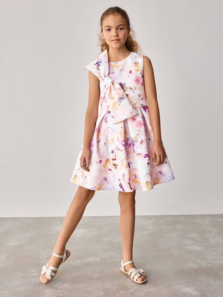 Multi - Robe Baker by Ted Baker en néo-marine à nœud - Image 2 de 9