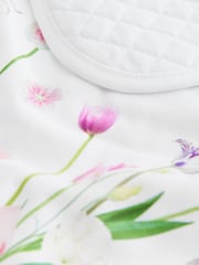 Baker by Ted Baker All Over Floral Print 100% Cotton Blanket - Image 3 of 4