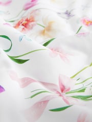 Baker by Ted Baker All Over Floral Print 100% Cotton Blanket - Image 4 of 4