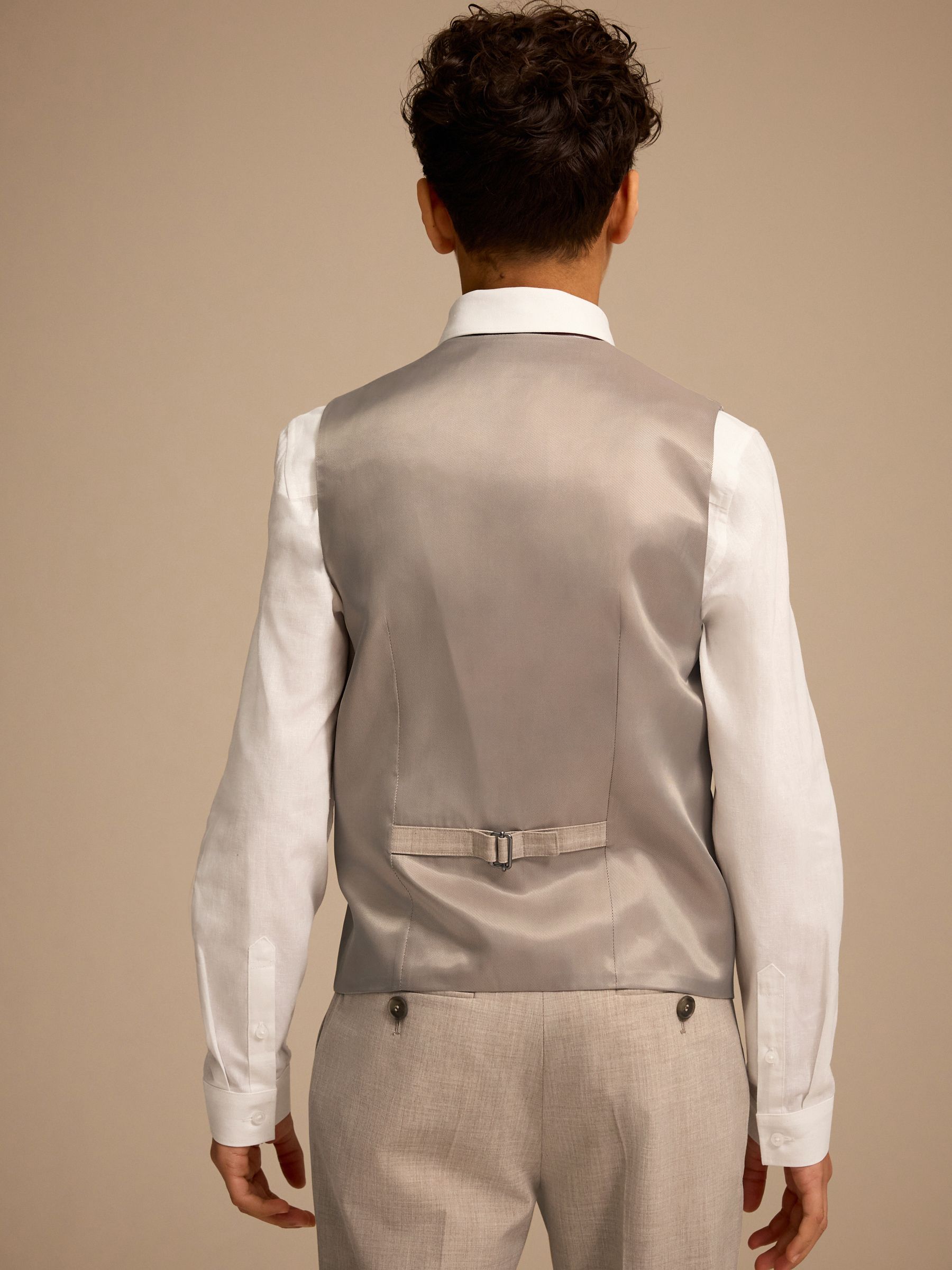 waistcoat shirt and tie set