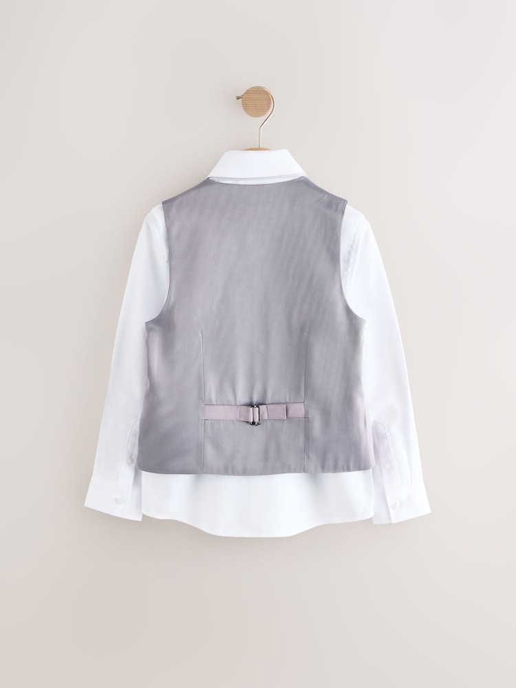 Lilac Purple Waistcoat Set (12mths-16yrs) - Image 2 of 4
