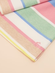 Joules Girls' Harbour Green & Pink Pastel Long Sleeve Jersey Top - Image 3 of 4