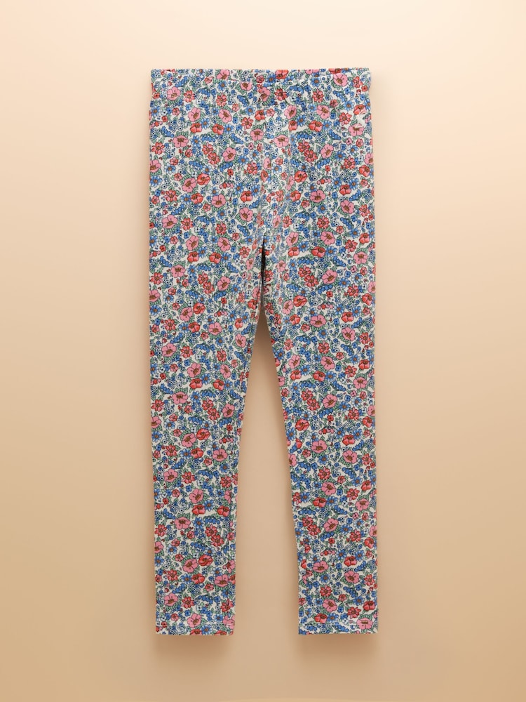Joules Deedee Navy Pack of Two Jersey Leggings - Image 5 of 9