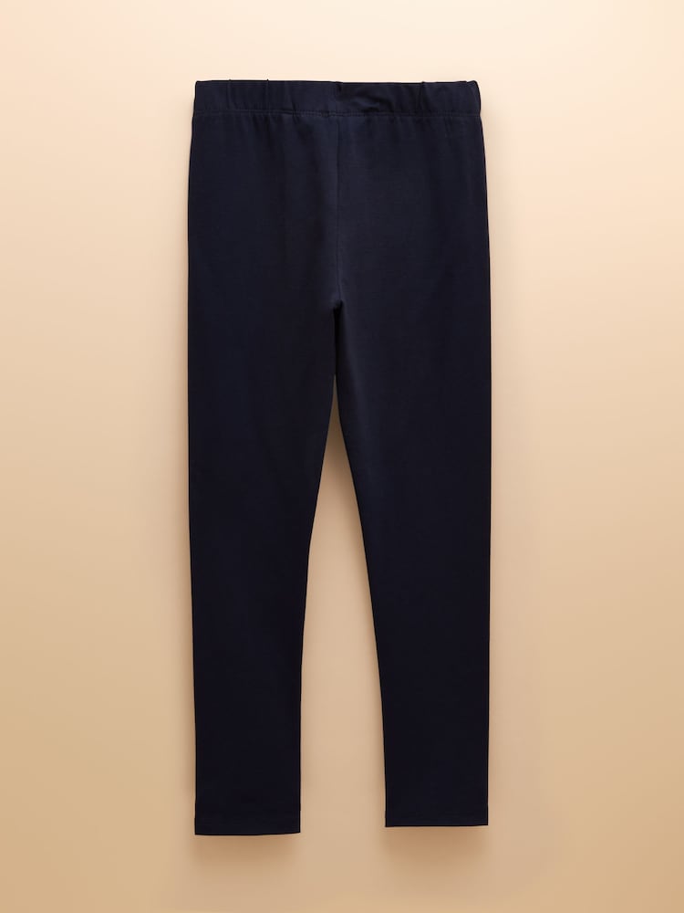 Joules Deedee Navy Pack of Two Jersey Leggings - Image 6 of 9