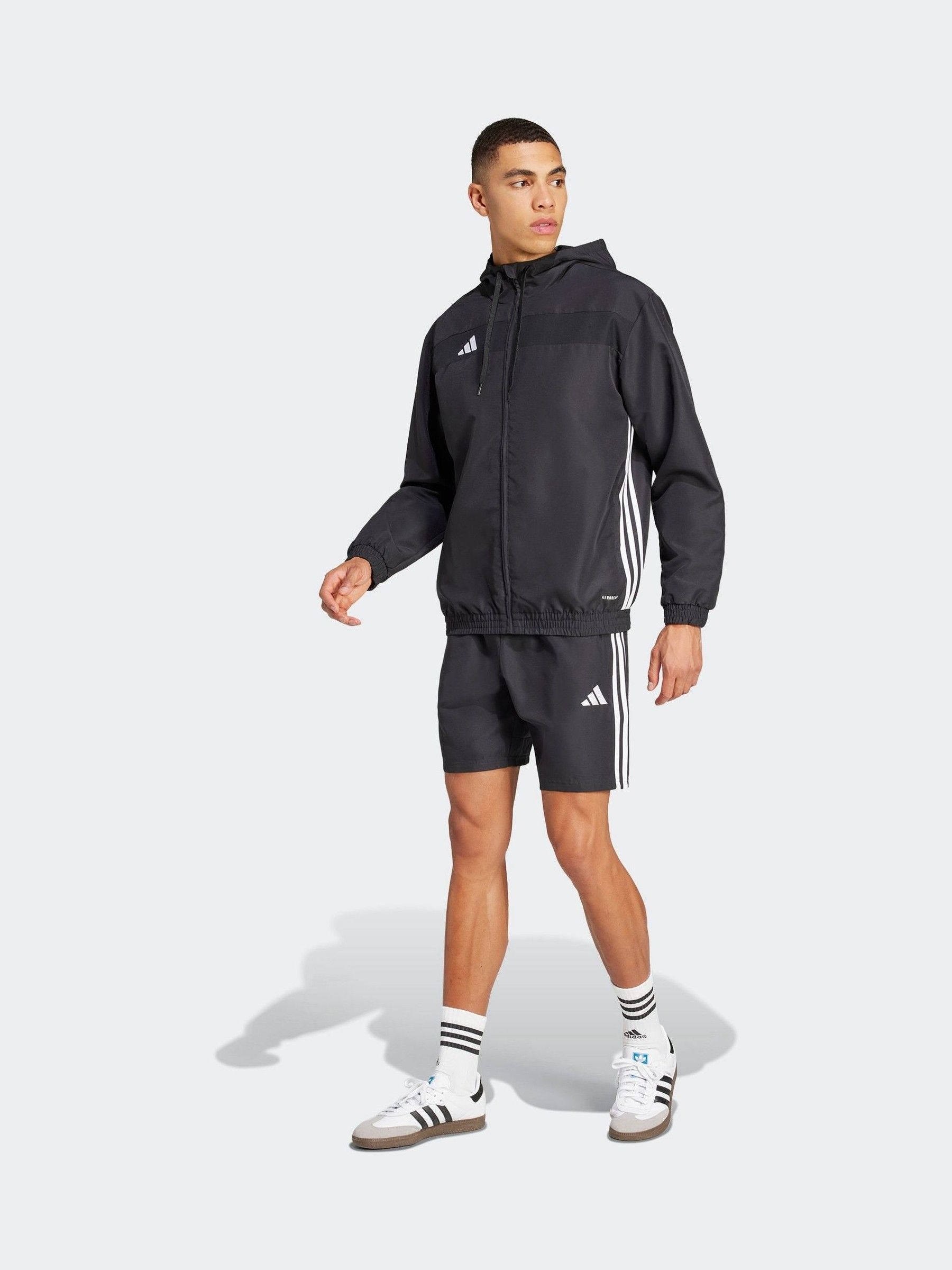 Buy adidas Black Tiro 25 Essentials Woven Shorts from Next USA