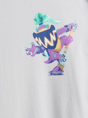 Gap Grey Super Mario Relaxed Graphic Long Sleeve T-Shirt (4-13yrs) - Image 3 of 3