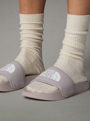 The North Face Grey Womens Base Camp III Sliders - Image 1 of 7