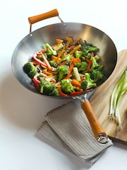 Ken Hom Silver Excellence 32cm Seasoning Wok - Image 2 of 5