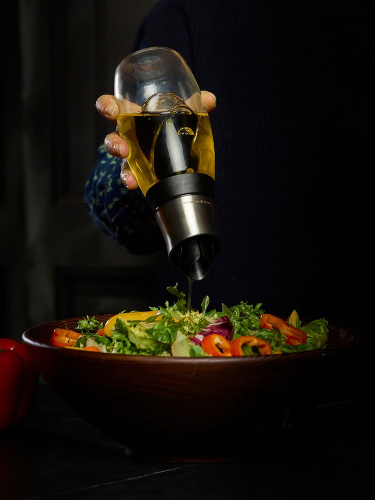 Cole & Mason Clear Bristol Duo Oil and Vinegar Pourer - Image 2 of 6