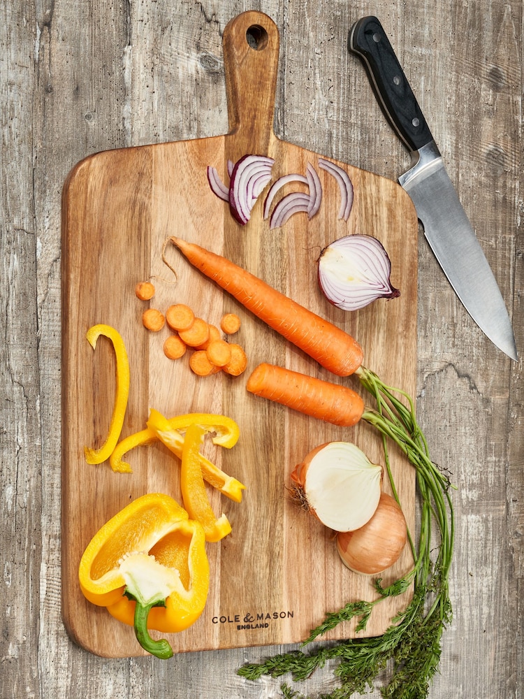 Cole & Mason Natural Acacia Barkway Large Serving Board - Image 2 of 4