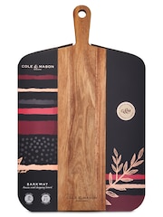 Cole & Mason Natural Acacia Barkway Large Serving Board - Image 4 of 4