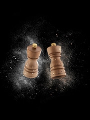 Cole & Mason Natural Beech London 130mm Salt and Pepper Mills - Image 2 of 4