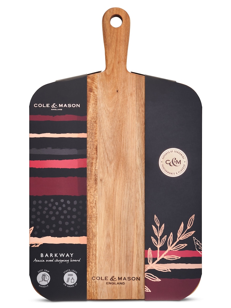 Cole & Mason Natural Acacia Barkway Medium Serving Board - Image 6 of 6