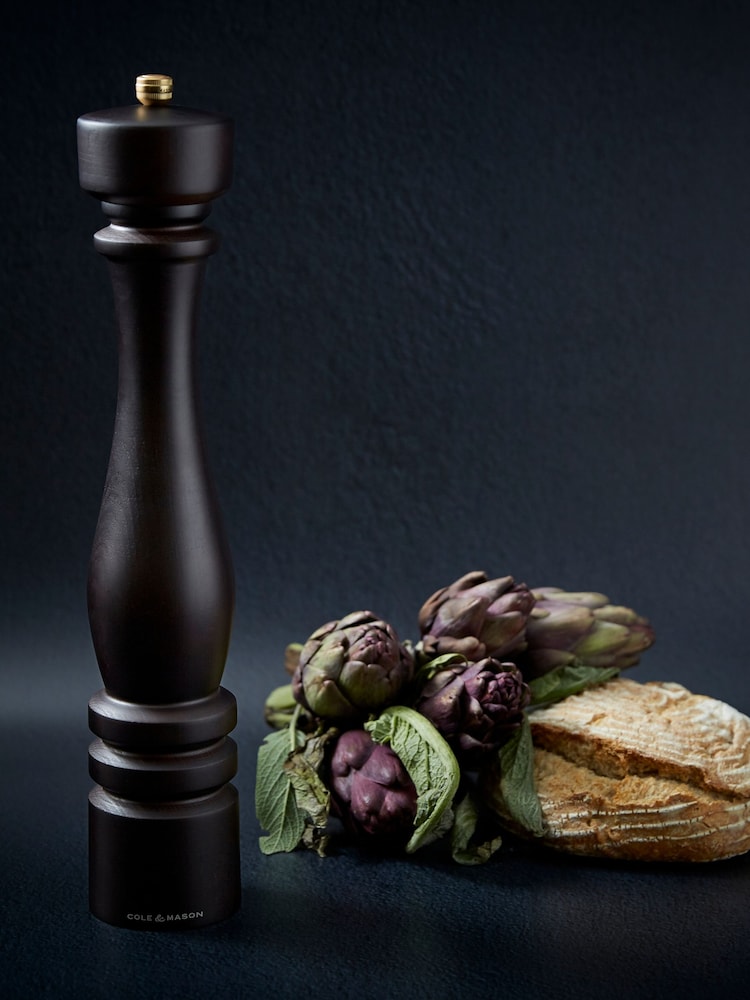 Cole & Mason Chocolate Wood London 400mm Pepper Mill - Image 1 of 5