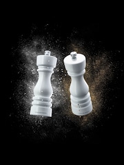 Cole & Mason White Gloss London 180mm Salt and Pepper Mills - Image 2 of 5