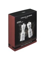 Cole & Mason White Gloss London 180mm Salt and Pepper Mills - Image 5 of 5