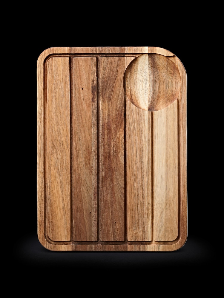 Cole & Mason Natural Berden Acacia Carving Board - Image 1 of 5
