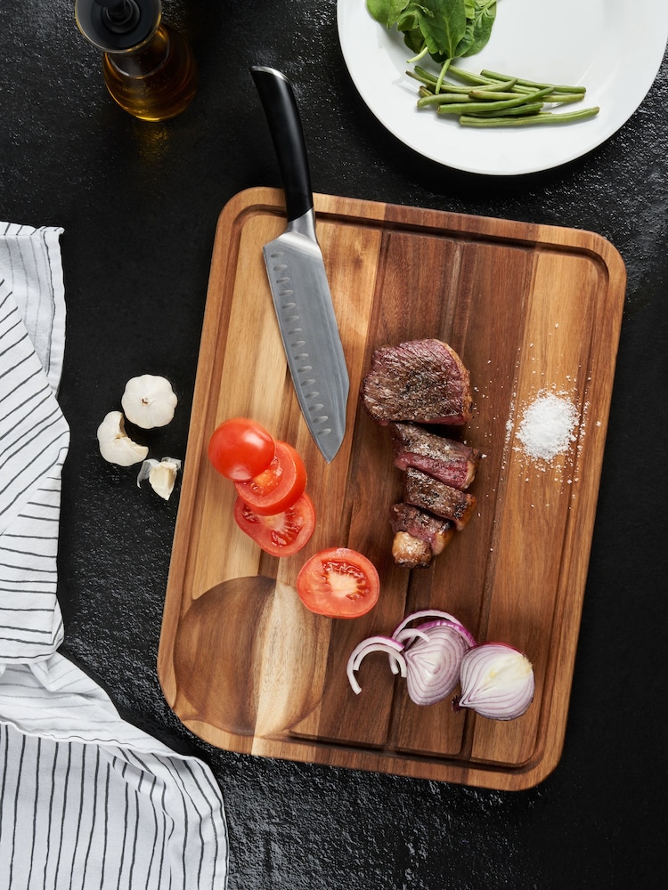 Cole & Mason Natural Berden Acacia Carving Board - Image 2 of 5