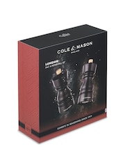 Cole & Mason Chocolate Wood London 130mm Salt and Pepper Mills - Image 4 of 4