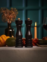 Cole & Mason Chocolate Wood London 220mm Salt and Pepper Mills - Image 2 of 5