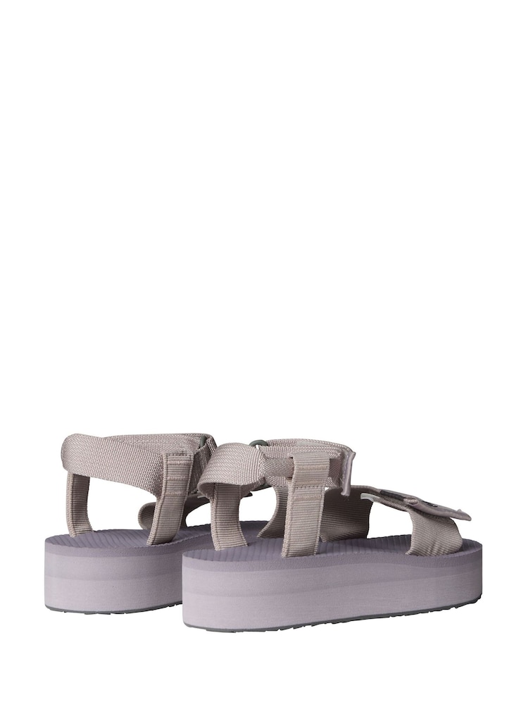 The North Face Grey Womens Skeena Platform Sandals - Image 4 of 6