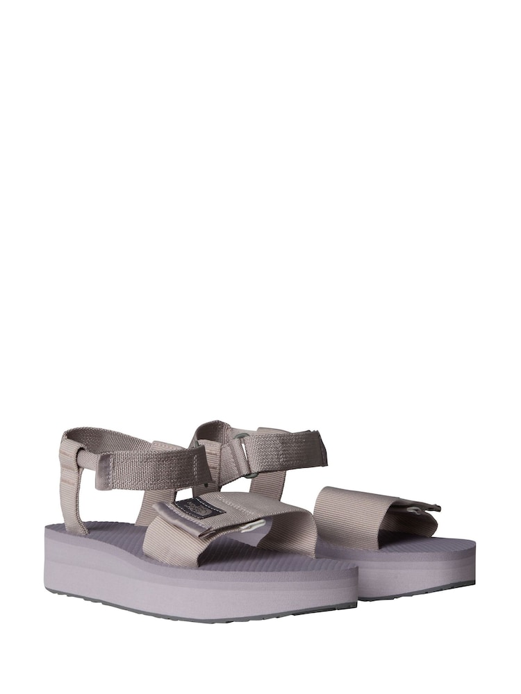 The North Face Grey Womens Skeena Platform Sandals - Image 5 of 6