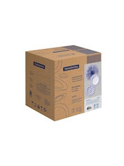 Tramontina White and Blue Abstratta 12 Piece Dinner Set - Image 4 of 5