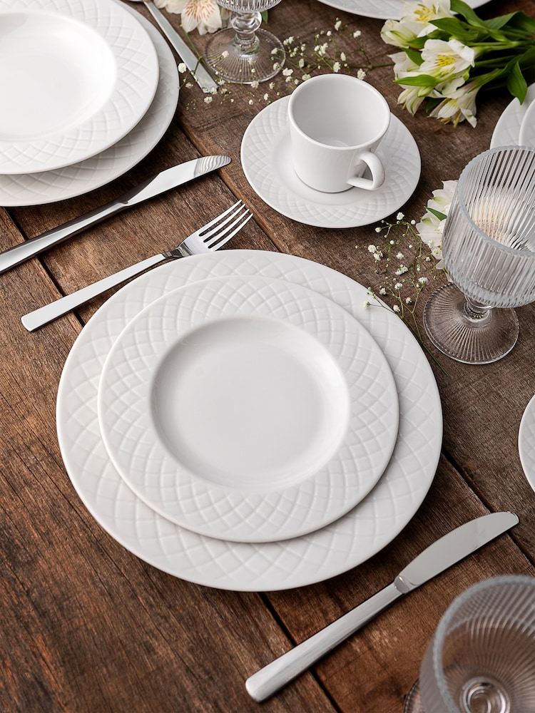 Tramontina White Ingrid 12 Piece Dinner Set - Image 1 of 6