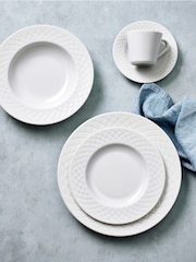 Tramontina White Ingrid 20 Piece Dinner Set - Image 4 of 5