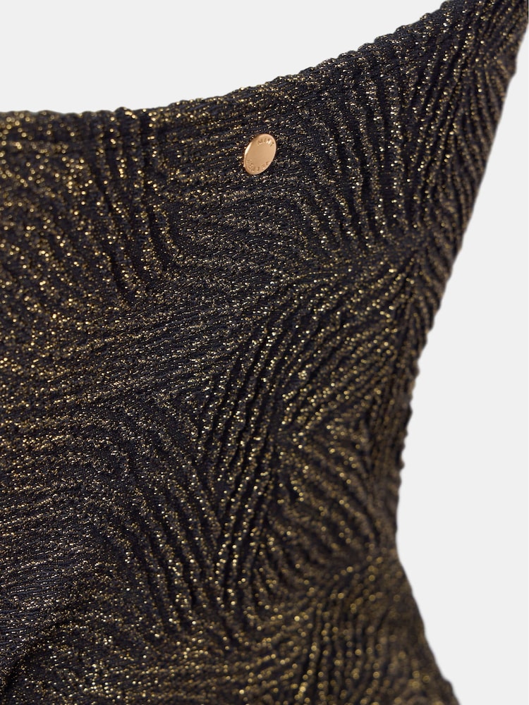 Mint Velvet Tief ausgeschnittener, bauchformender Badeanzug mit Metallteilen und Gürtel, Metallic - Bild 10 von 10 Mint Velvet Tief ausgeschnittener, bauchformender Badeanzug mit Metallteilen und Gürtel, Metallic - Bild 10 von 10
