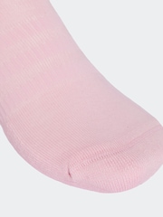adidas White Sportswear Ankle 100% Cotton Socks 3 Pack - Image 4 of 4