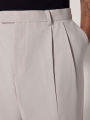 Stone Edit Relaxed Smart Trousers - Image 6 of 6