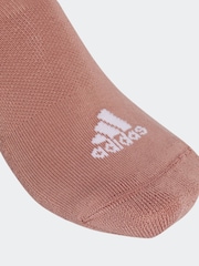 adidas White 3-Stripes Cushioned Sportswear Mid Cut Socks 3 Pairs - Image 4 of 4