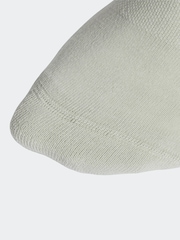adidas White 3 Stripe Crew Socks 3 Pack - Image 4 of 4