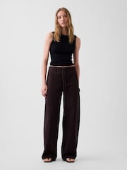 Gap Dark Brown Easy Barrel Cargo Trousers - Image 4 of 5