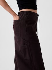 Gap Dark Brown Easy Barrel Cargo Trousers - Image 5 of 5