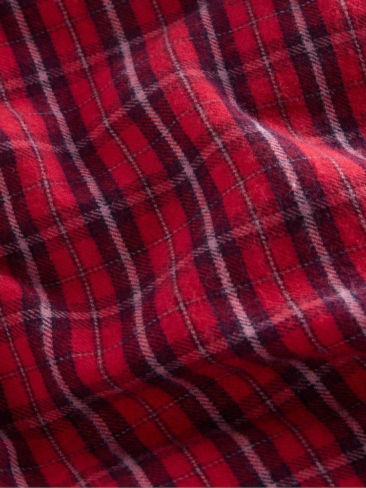 Karos, Rot/Schwarz - Gap Softest Flannel Pyjamas Top - Bild 6 von 6