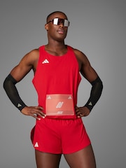 Красный - Шорты для бега adidas Adizero Essentials Split - Image 2 of 11