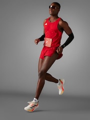 Красный - Шорты для бега adidas Adizero Essentials Split - Image 4 of 11
